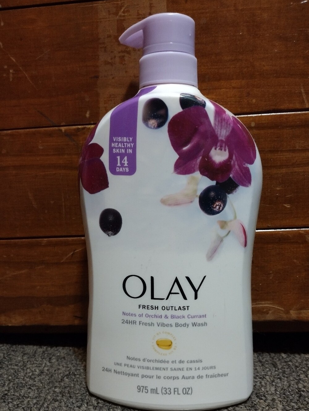 OLAY 24hr Fresh Vibes Outlast Body Wash 33 FL OZ